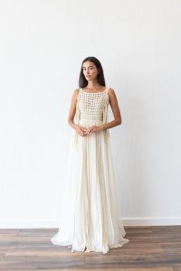 Lyris wedding dress by Atelier Zolotas